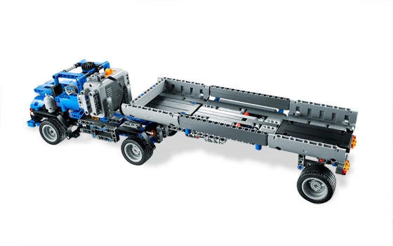 8052 Container Truck - Certified Used, 100% Complete LEGO Technic Set - Image 6