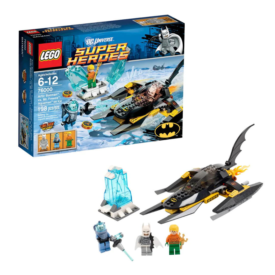Arctic Batman vs. Mr. Freeze: Aquaman on Ice 76000 - New, Sealed, Retired LEGO Batman Set - Image 3