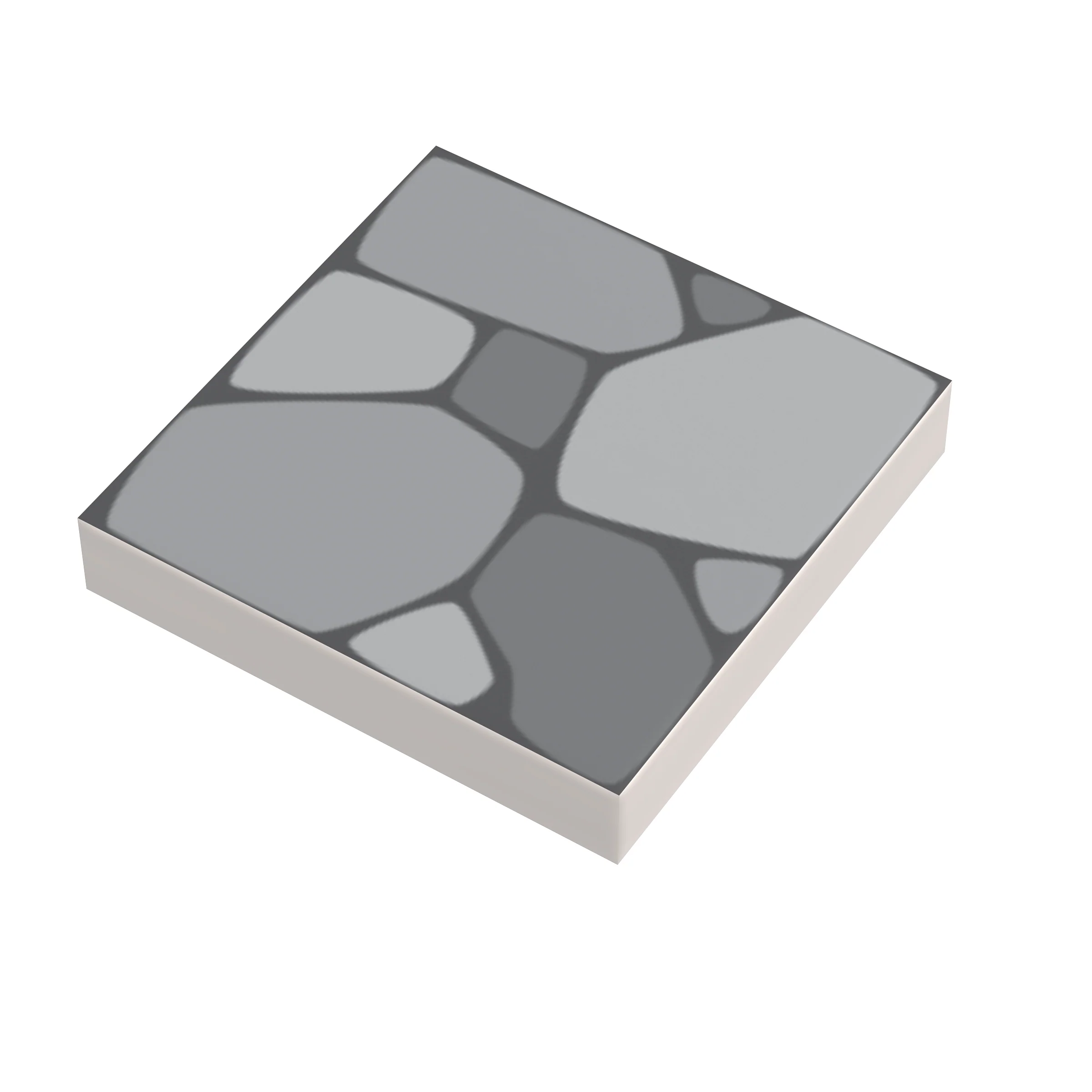 B3 Customs Cobblestone Tile Part Pack (20 Tiles) made with LEGO parts - Image 2