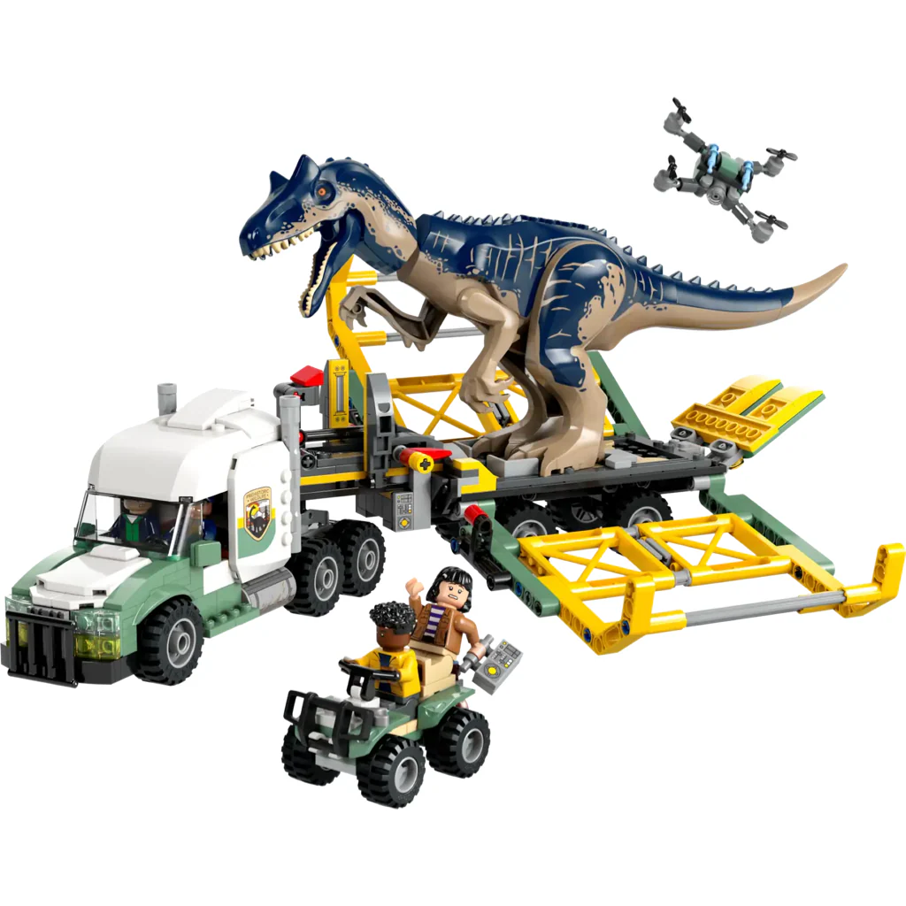 Dinosaur Missions: Allosaurus Transport Truck 76966 - New LEGO Jurassic World Set - Image 2
