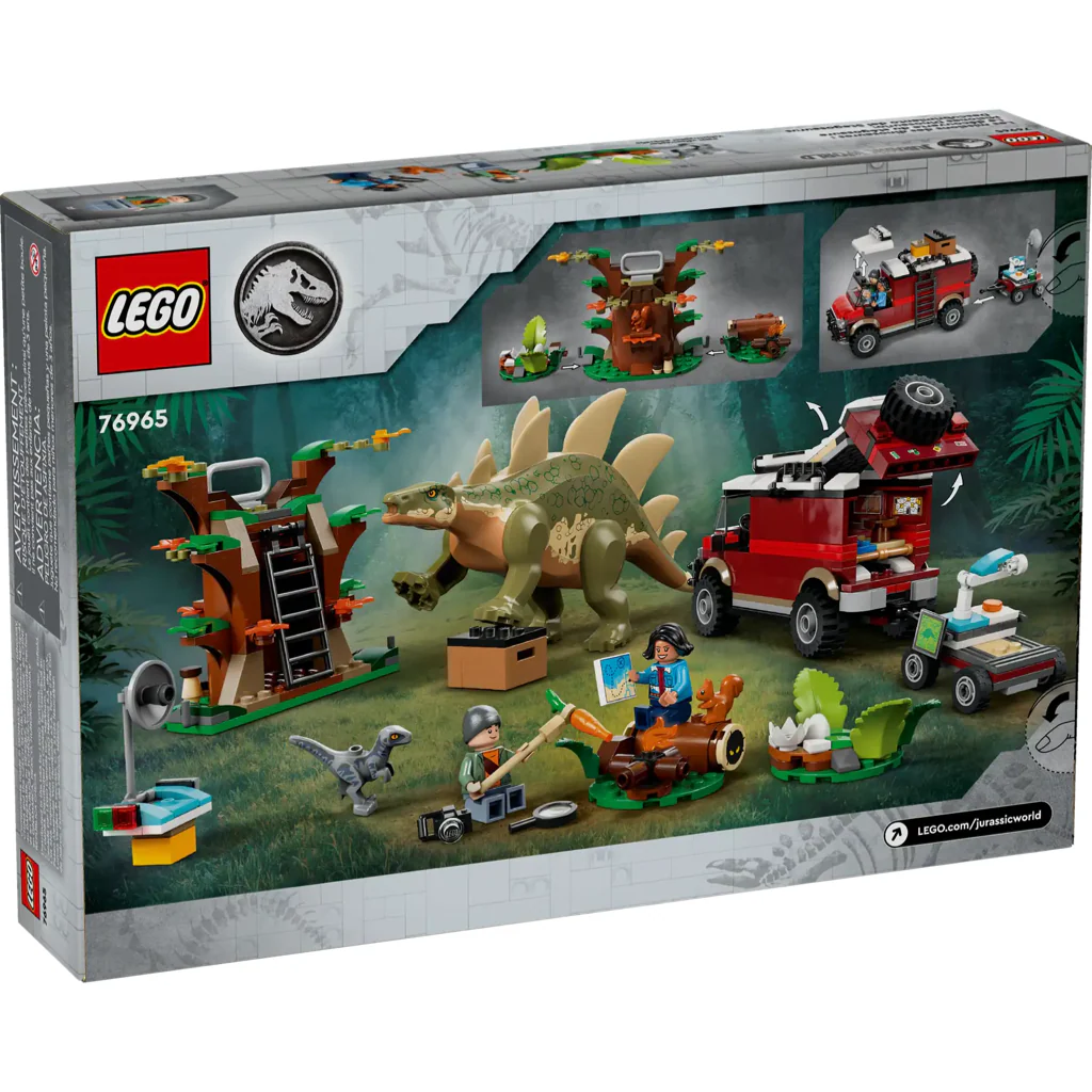 Dinosaur Missions: Stegosaurus Discovery 76965 - New LEGO Jurassic World Set - Image 3