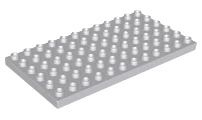 Duplo Plate 6x12 - Light Bluish Gray