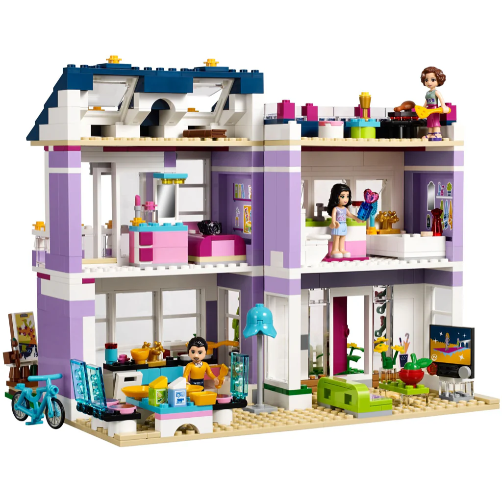 Emma's House 41095 - New, Retired LEGO Friends Set - Image 2