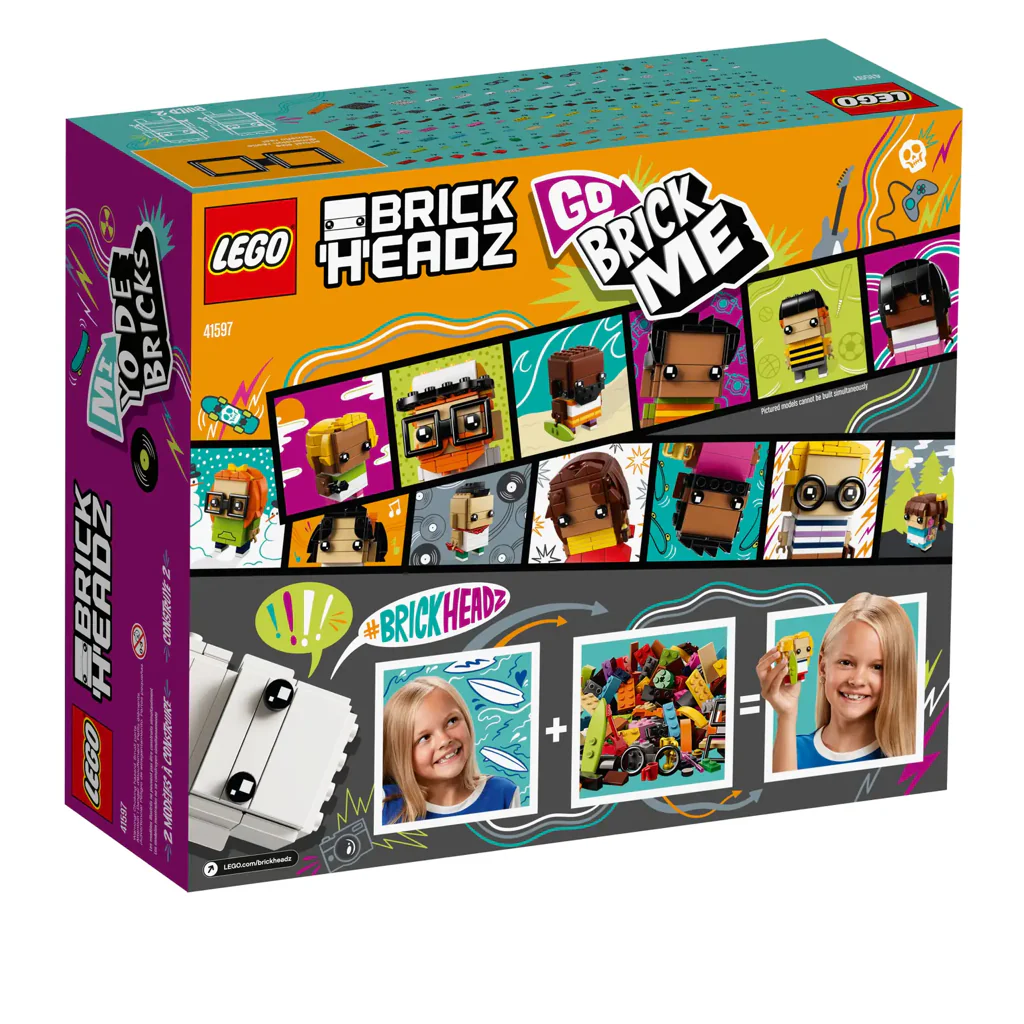 Go Brick Me 41597 - New, Retired LEGO BrickHeadz Set - Image 5