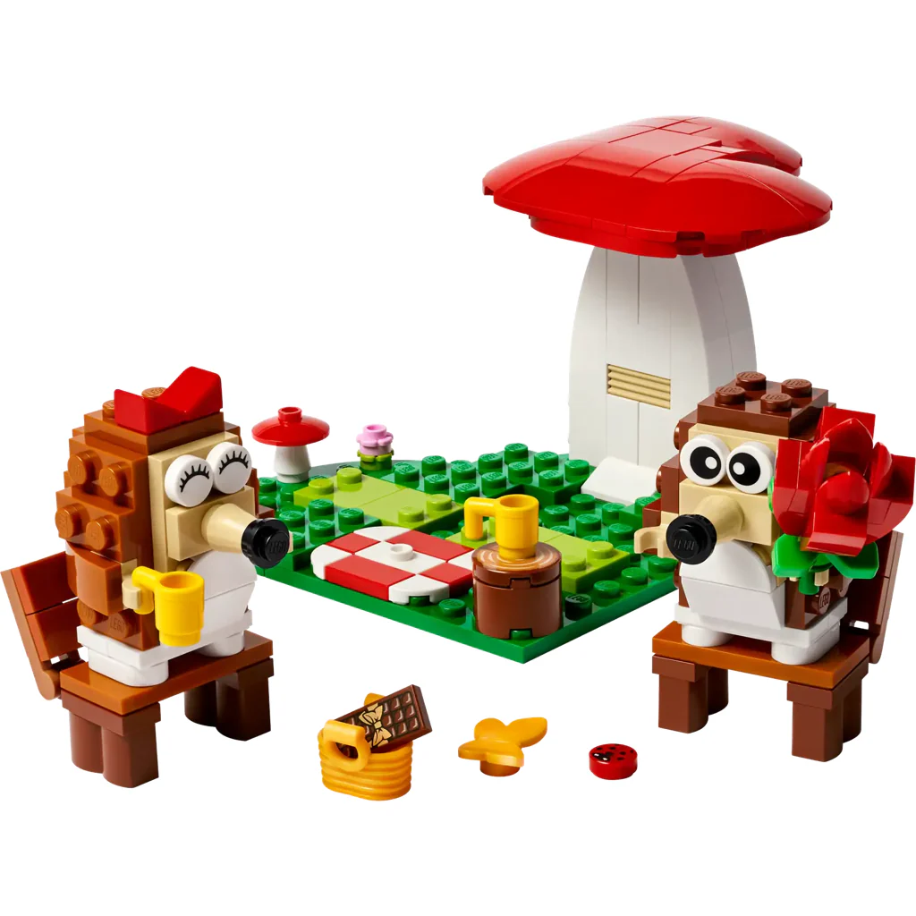 Hedgehog Picnic Date 40711 - Certified Used, 100% Complete LEGO Set - Image 2