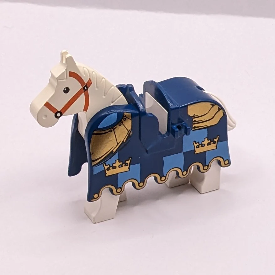 Horse With Barding, Castle - Image 2