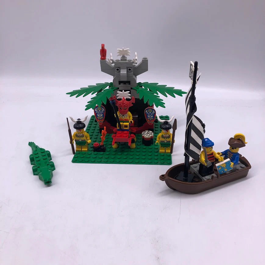 King Kahuka's Throne 6262 - Used LEGO Islanders set