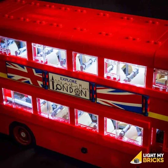 Light Kit for #10258 LEGO London Bus - Image 4