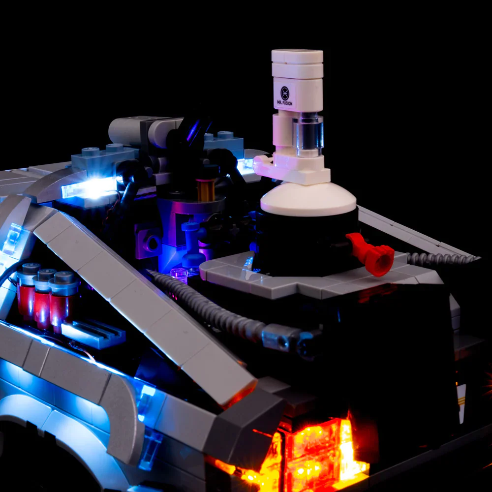 Light Kit for #10300 LEGO Back to the Future Time Machine - Image 8