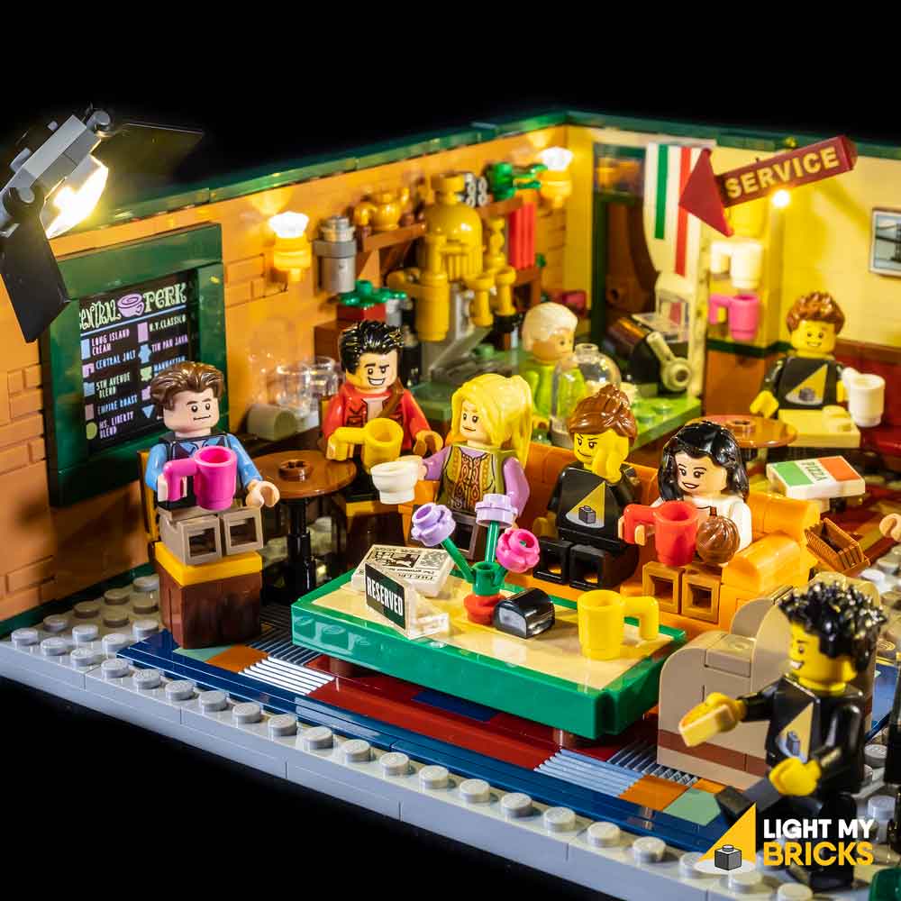 Light Kit for #21319 LEGO Friends Central Perk - Image 5