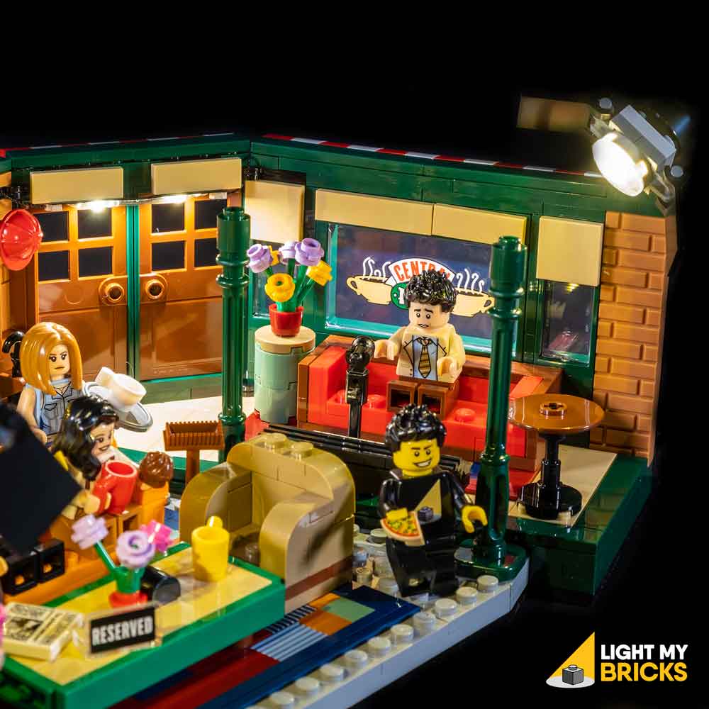 Light Kit for #21319 LEGO Friends Central Perk - Image 8