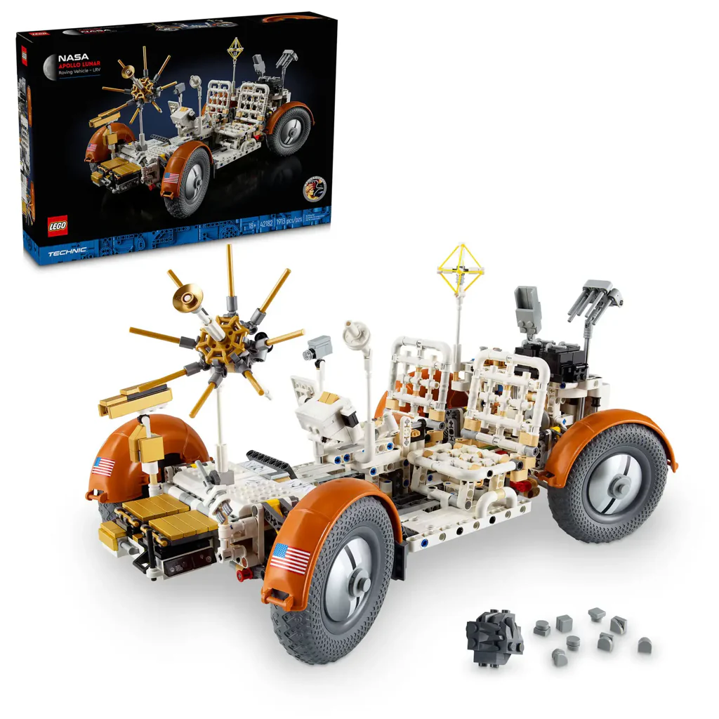 42182 NASA Apollo Lunar Roving Vehicle - LRV - New LEGO Technic Set - Image 2