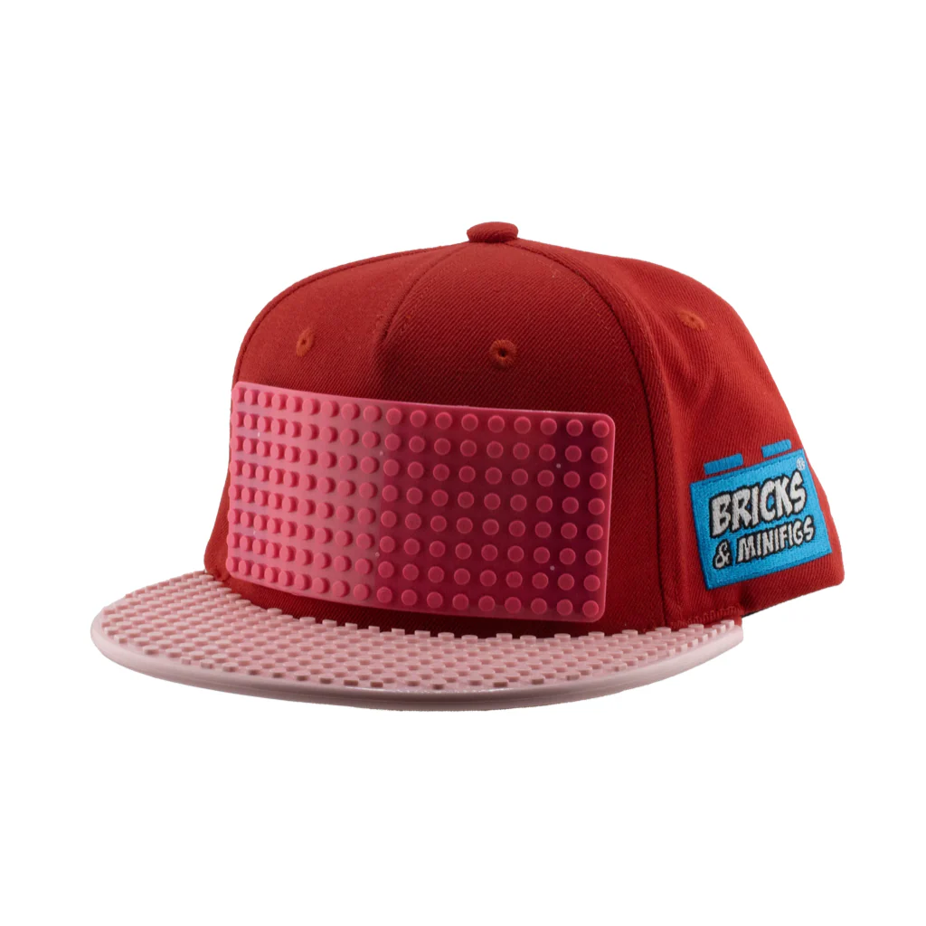 The Brick Hat - Red - LEGO®-compatible hat - Image 5