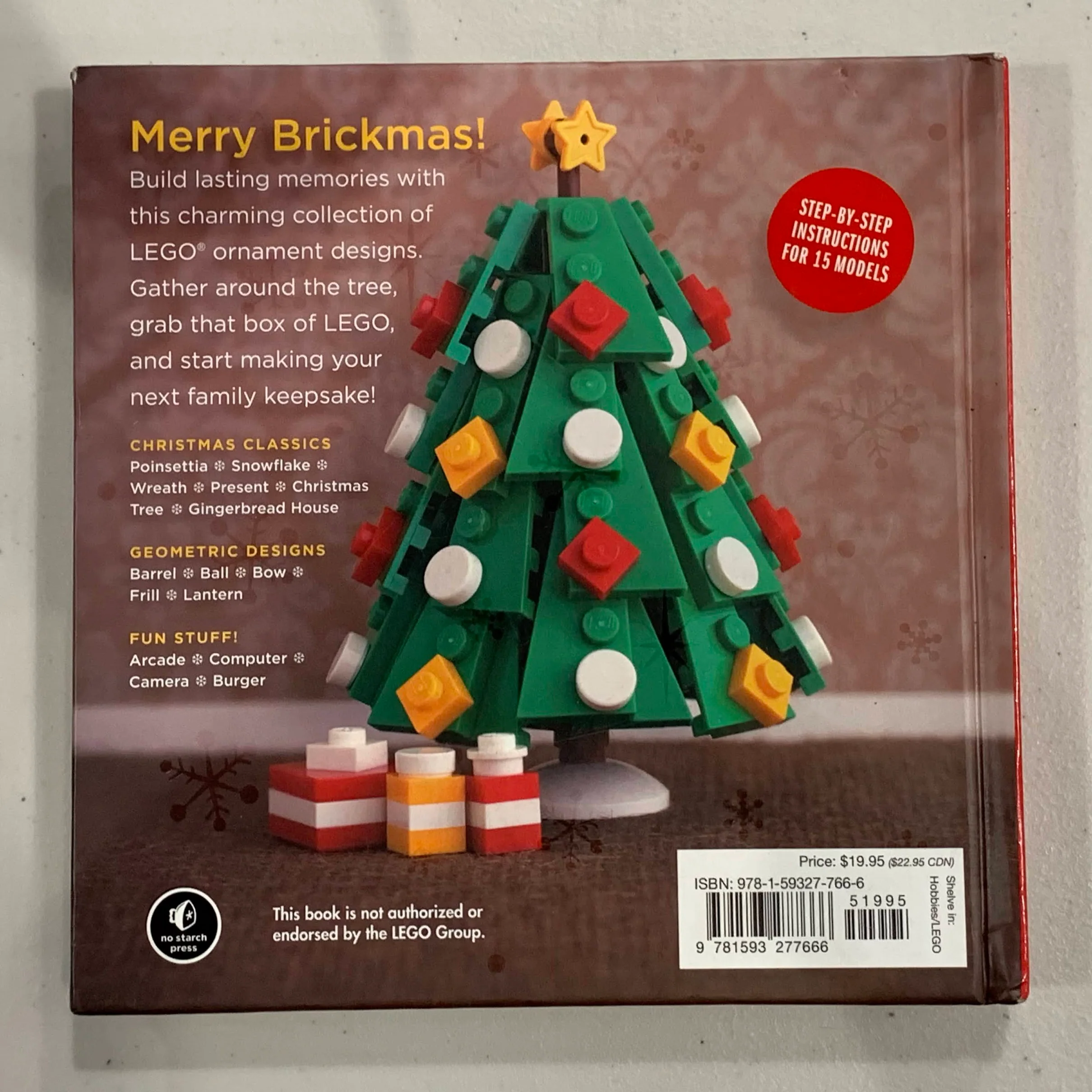 The LEGO® Christmas Ornaments Book - Used LEGO® Book - Image 2