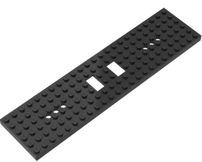 Train Base 6 x 24 - Black