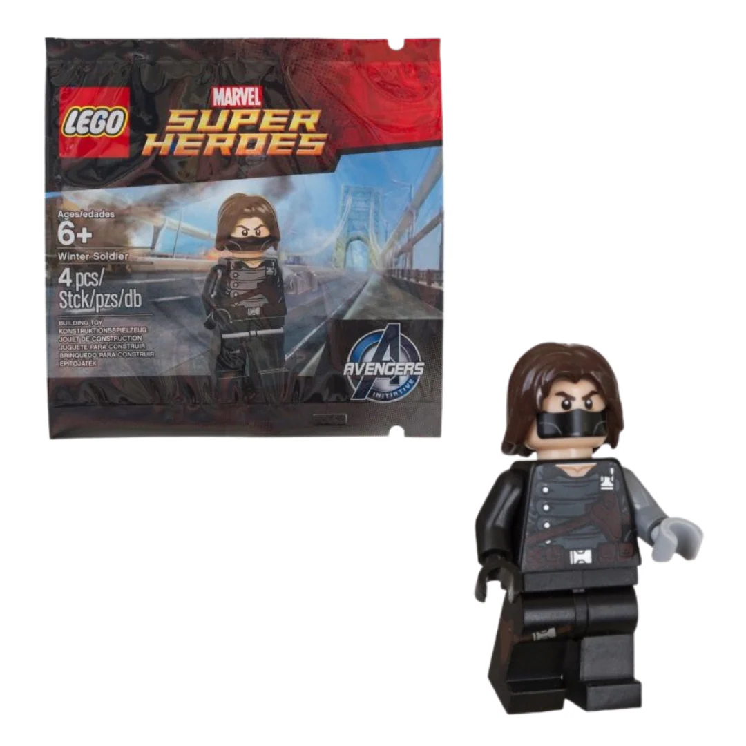Winter Soldier Polybag - New, Sealed, Retired LEGO Marvel Set - Image 3
